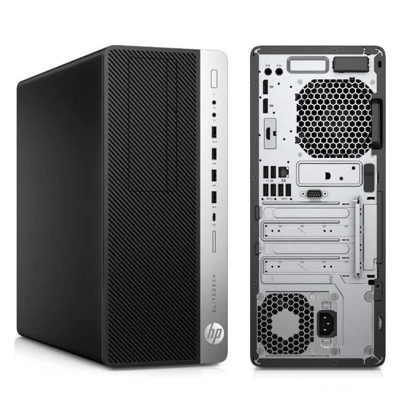 HP EliteDesk 800 G4 Tower PC, Intel Core i7-8700 Hexa-Core 4.6GHz